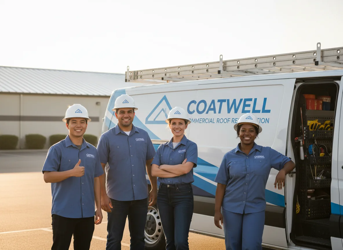 Commercial roof coating company in Benjamin, TX